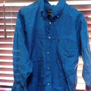 Men's large Ariat button-down long sleeve shirt.